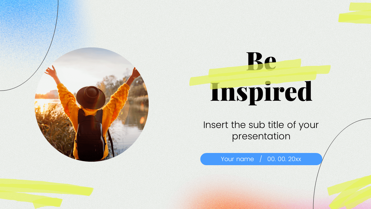 Be inspired Free PowerPoint Template and Google Slides Theme