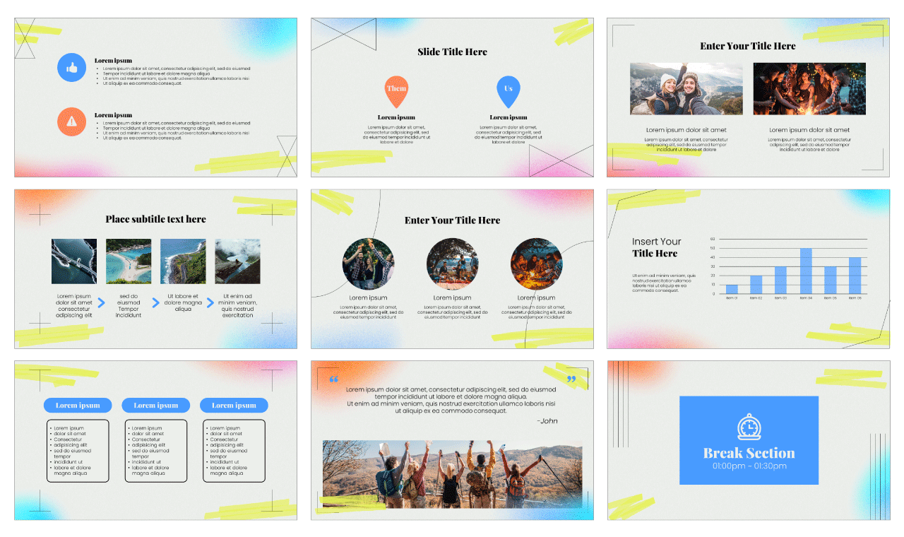 Be inspired PowerPoint Template Google Slides Theme Free Download