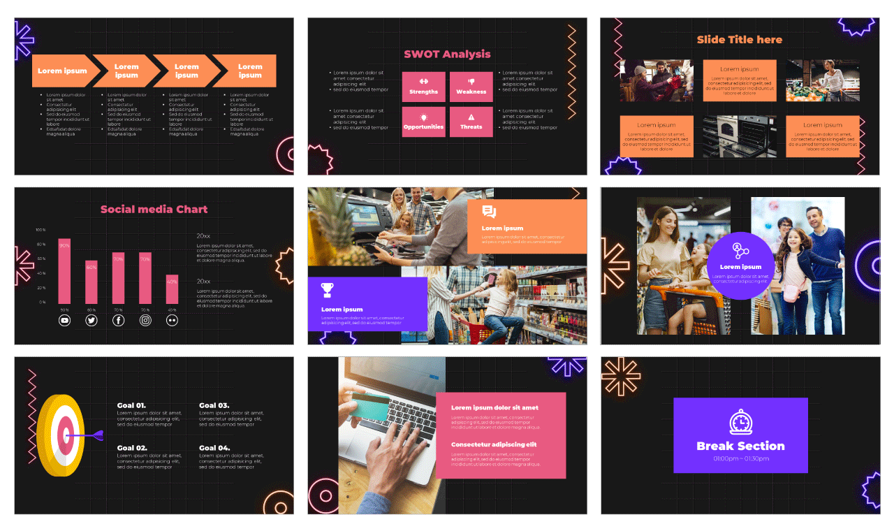 Boxing Day Sales PowerPoint Template Google Slides Theme Free download