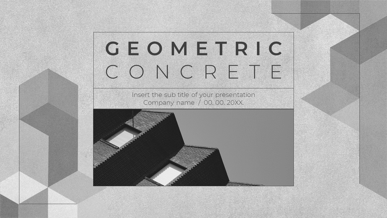 Geometric Concrete Free Google Slides Theme and PowerPoint Template