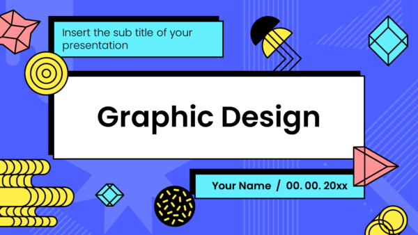 Graphic Design Free PowerPoint Template and Google Slides Theme