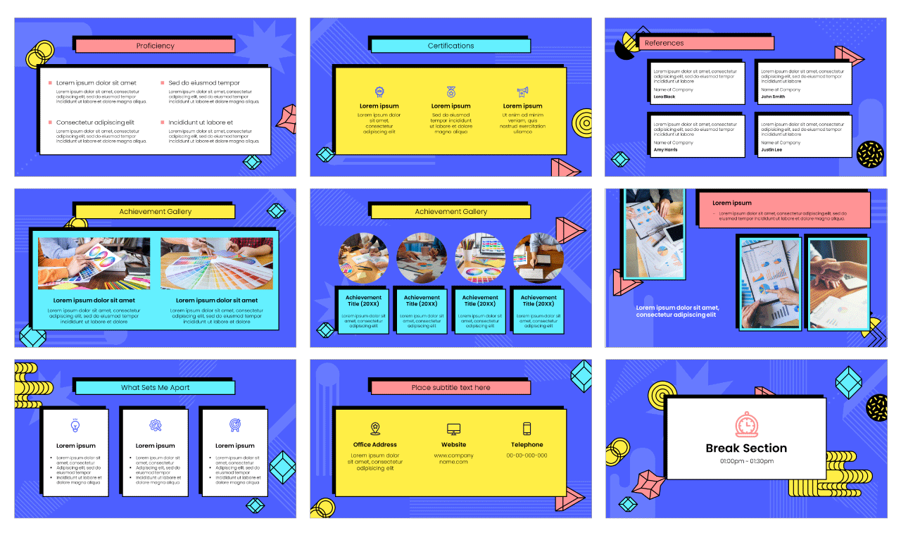 Graphic Design PowerPoint Template Google Slides Theme Free Download