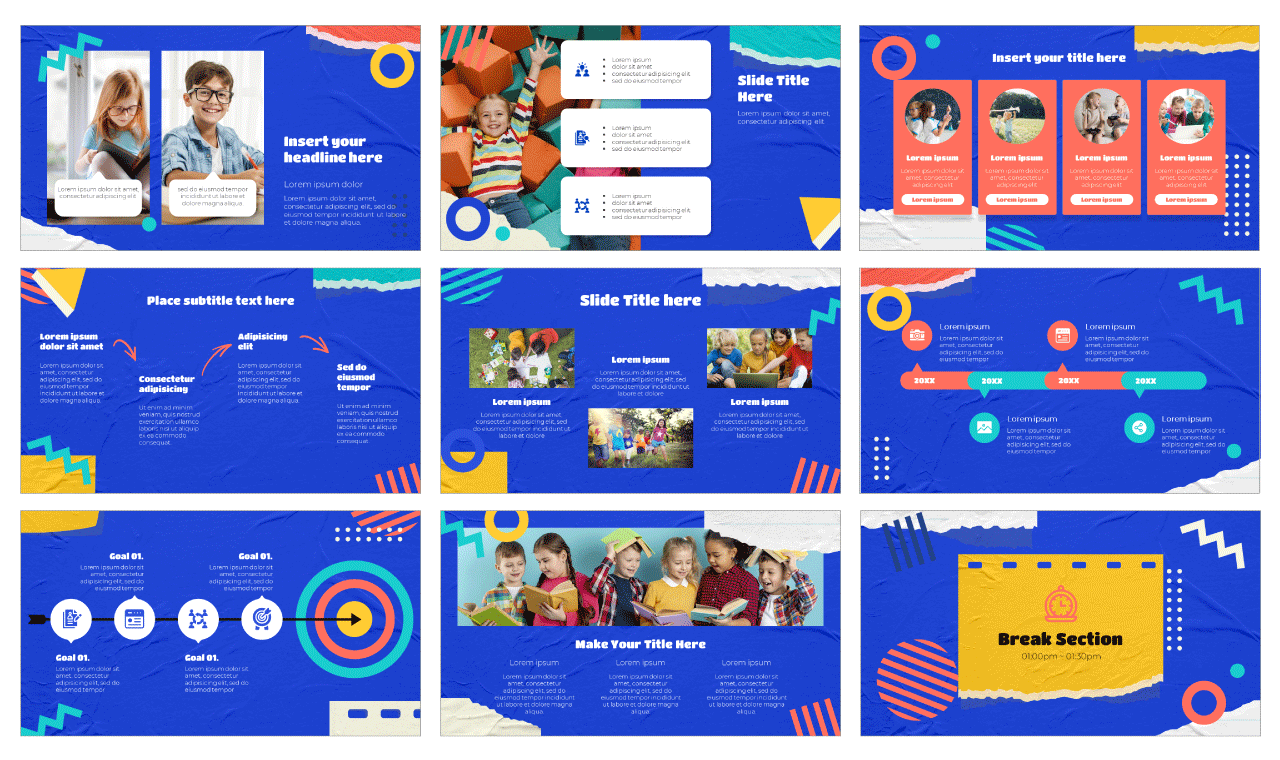Lesson IDEA PowerPoint Template Google Slides Theme Free Download