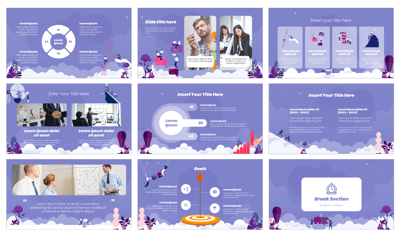Mentoring Google Slides Theme PowerPoint Template Free Download