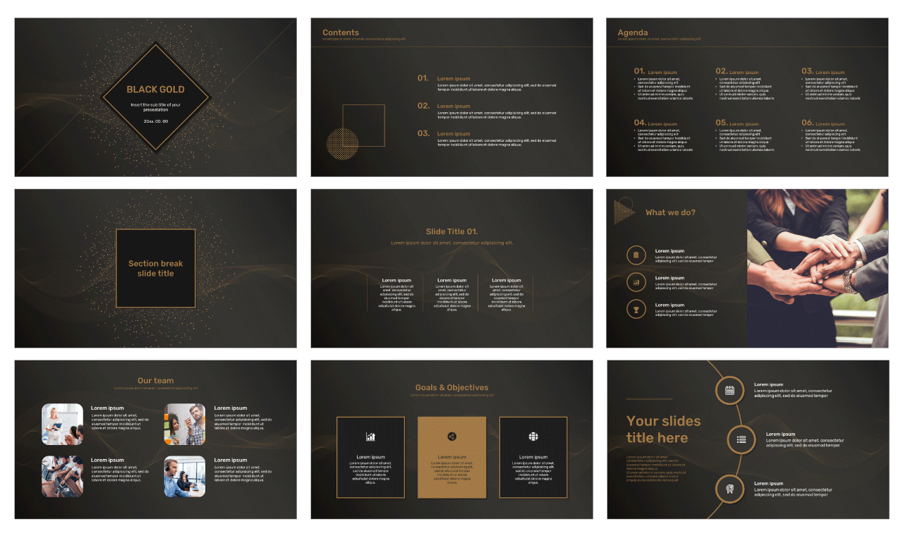 Black-Gold-Free-Google-Slides-Theme-PowerPoint-Template