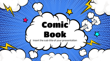 Comic Book Free Google Slides Theme and PowerPoint Template