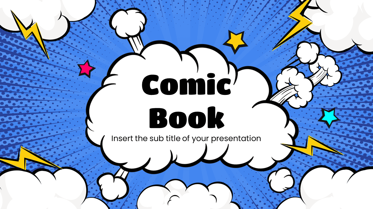 make comic book presentation