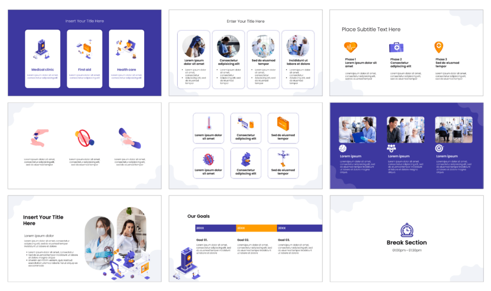 Medical Clinics Free Google Slides Theme and PowerPoint Template