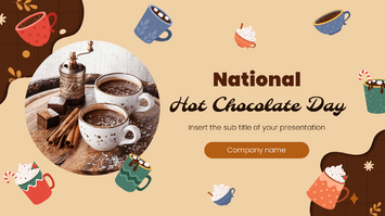 National Hot Chocolate Day Free Google Slides Theme and PowerPoint Template