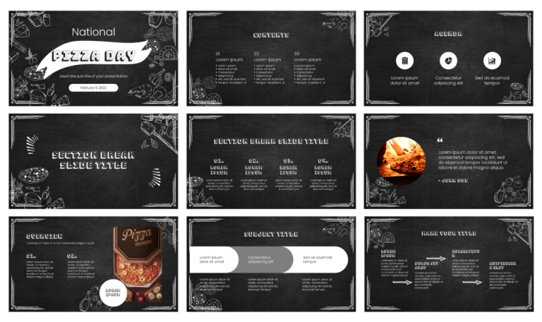 National Pizza Day Free Google Slides Theme and PowerPoint Template