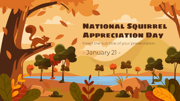 National Squirrel Appreciation Day Free Google Slides Theme and PowerPoint Template