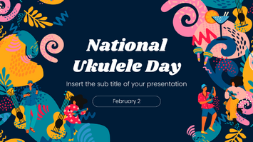National Ukulele Day Free Google Slides Theme and PowerPoint Template