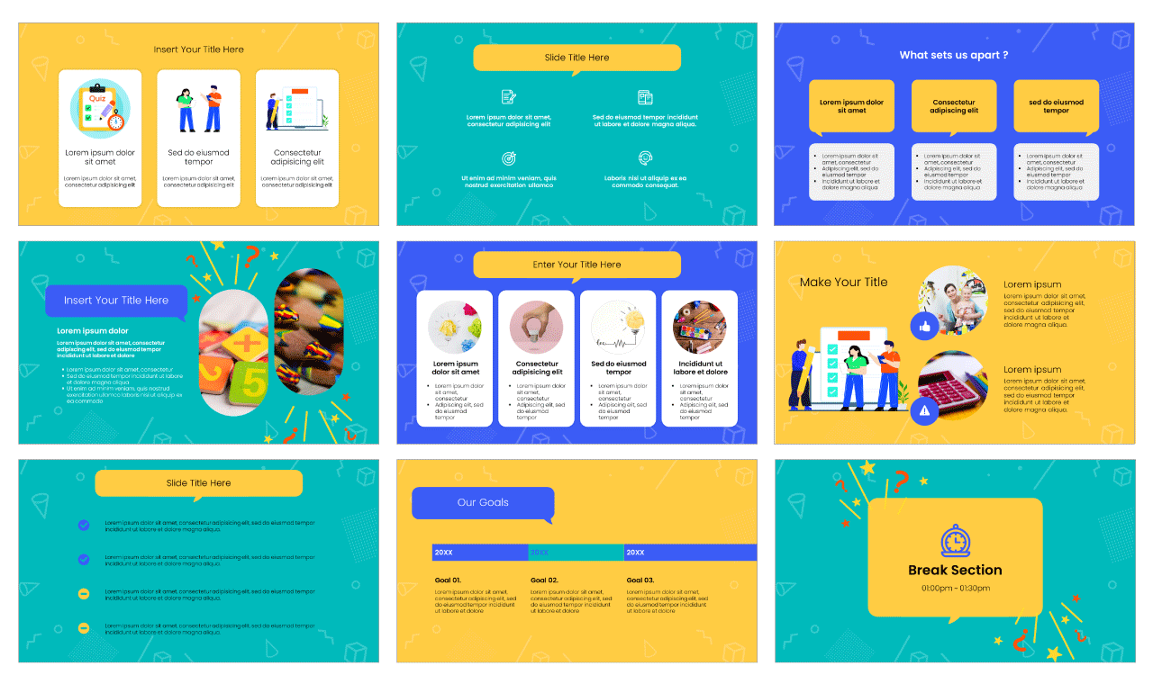 Chủ đề Google Slides và mẫu PowerPoint miễn phí cho trò chơi trắc nghiệm là một giải pháp tuyệt vời cho các giáo viên muốn tạo ra những câu hỏi thú vị cho học sinh của mình. Hãy xem ngay hình ảnh để biết thêm về tính năng đa dạng của chủ đề này.