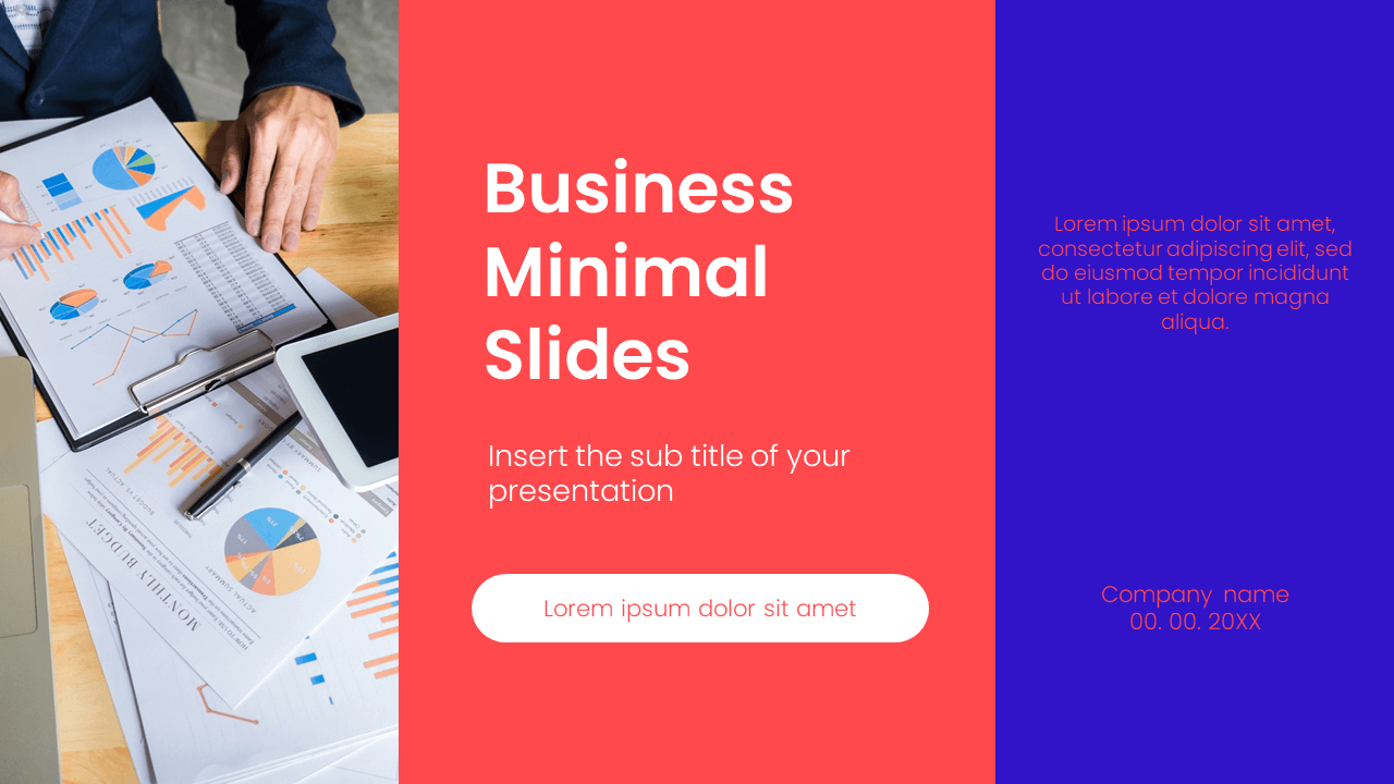 Business Minimal Free Google Slides Theme and PowerPoint Template