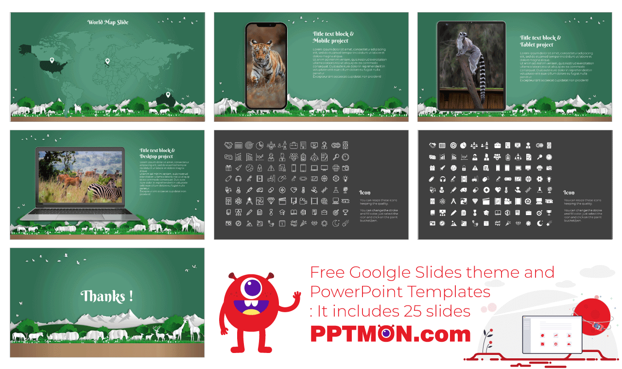 Concept-of-World-Wildlife-Day-Presentation-Background-Design-Free-Google-Slides-Theme-PowerPoint-Template