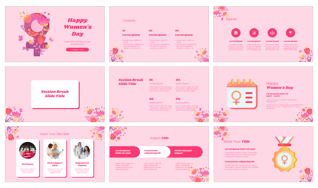 Happy-International-Women's-Day-Free-Google-Slides-Theme-PowerPoint-Template