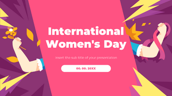 International Women's Day Free Google Slides Theme and PowerPoint Template