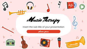 Music Therapy Free Google Slides Theme and PowerPoint Template