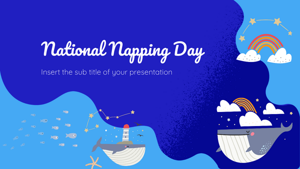 National Napping Day Free Google Slides Theme and PowerPoint Template