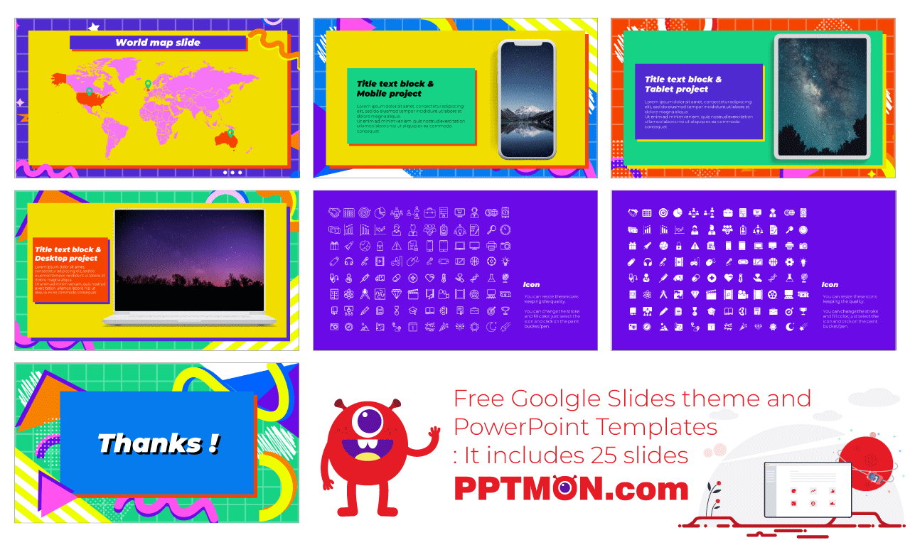 Nineties-Party-Presentation-Background-Design-Free-Google-Slides-Theme-PowerPoint-Template
