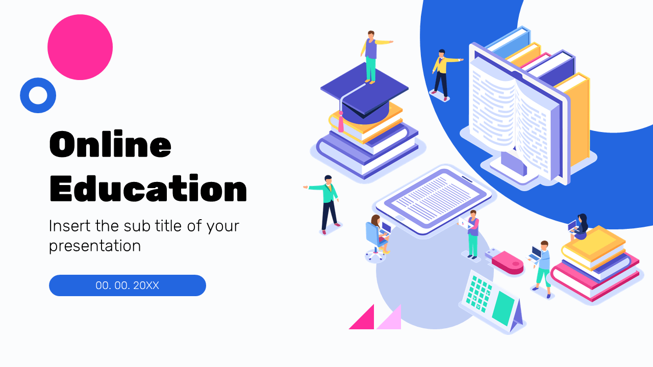 Online Education - Free Powerpoint templates and Google Slides themes