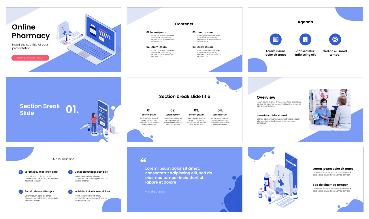 powerpoint templates pharmacy