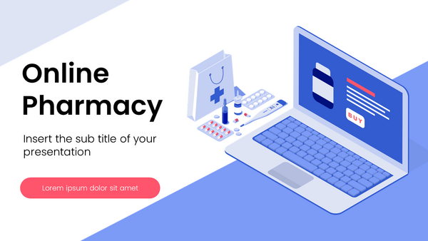 Online Pharmacy Free Google Slides Theme and PowerPoint Template