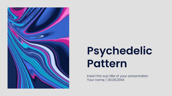 Psychedelic Pattern Free Google Slides Theme and PowerPoint Template
