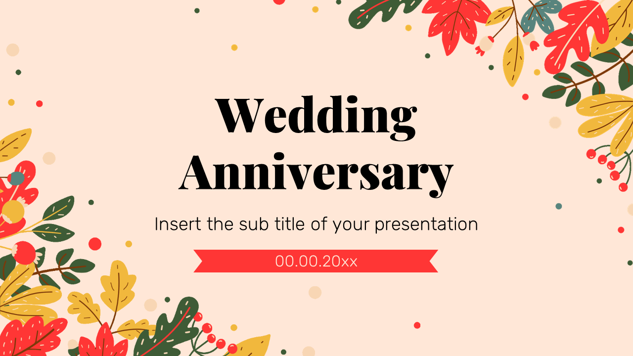 wedding anniversary presentation