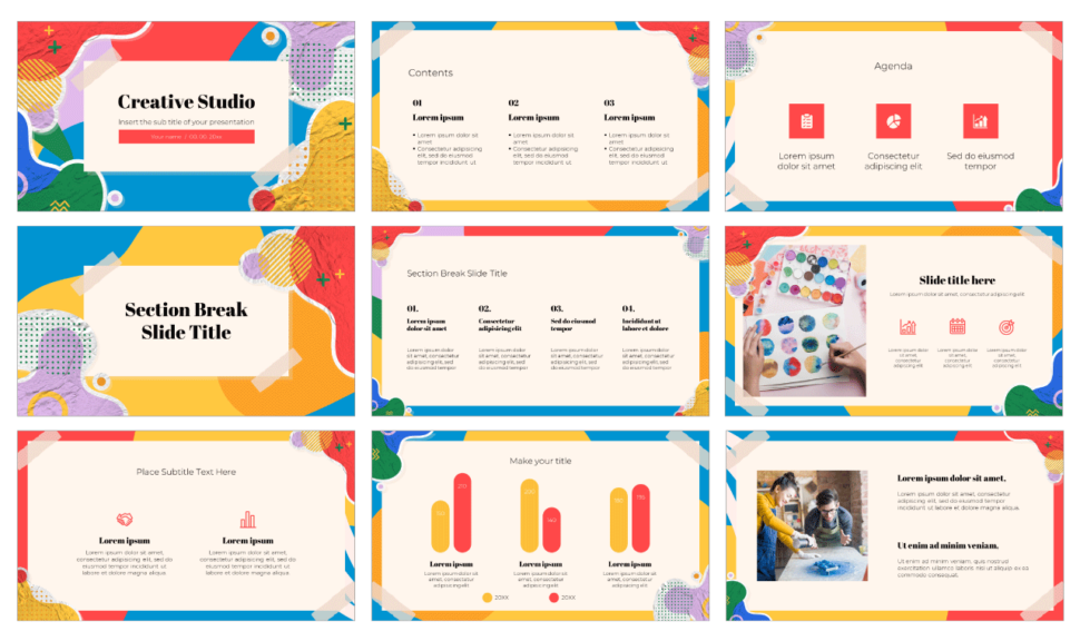 Creative Studio Free Google Slides Theme and PowerPoint Template