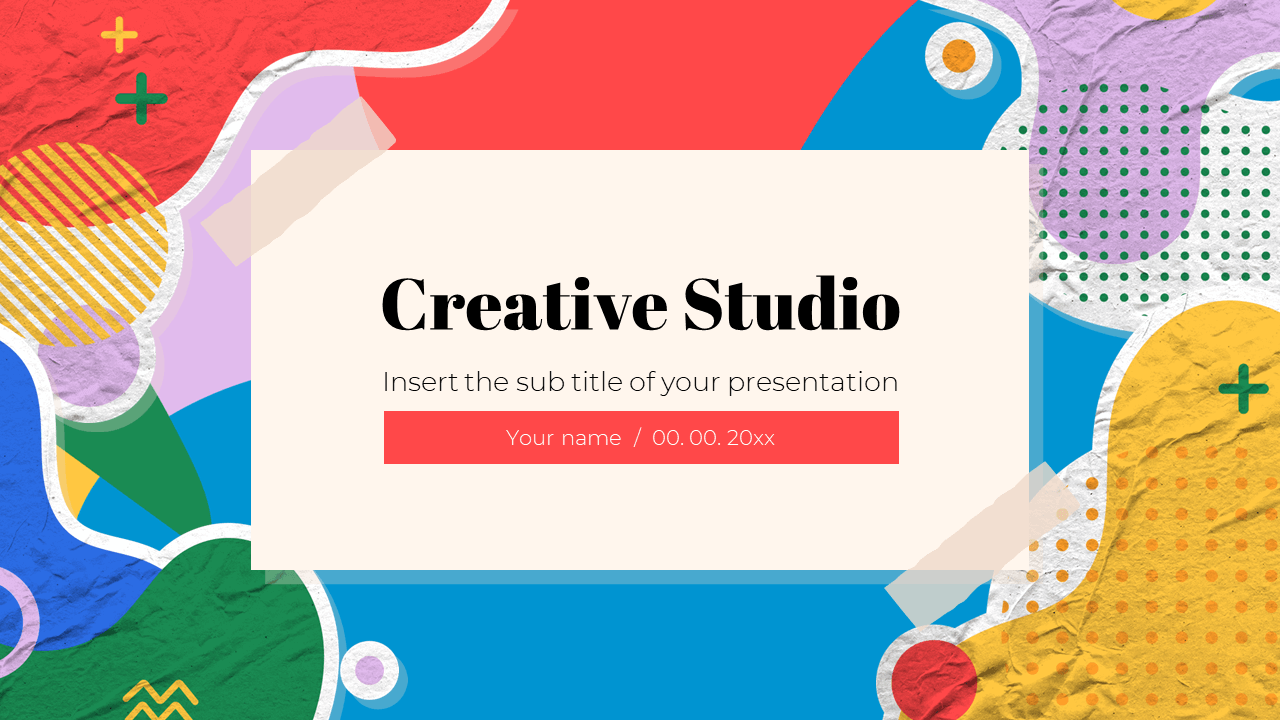Creative Studio Free Google Slides Theme and PowerPoint Template