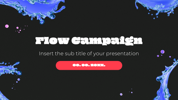 Flow Campaign Free Google Slides Theme and PowerPoint Template