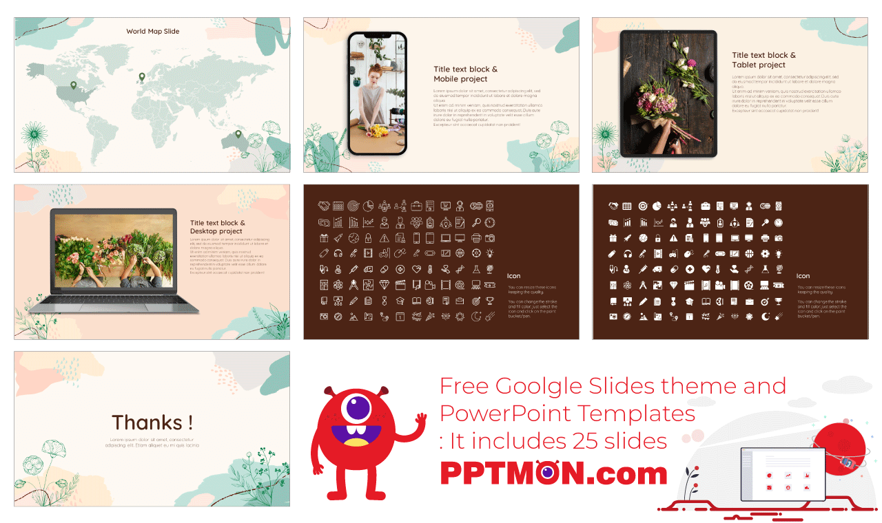 Flower-Greeting-Card-Presentation-Background-Design-Free-Google-Slides-Theme-PowerPoint-Template