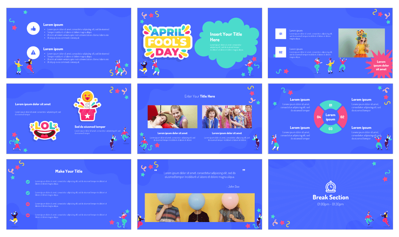 Fools-Day-Google-Slides-Theme-PowerPoint-Template-Free-Download