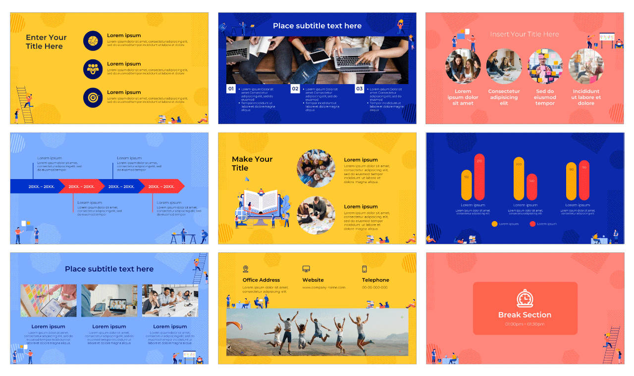 Using-Study-Groups-Effectively-Google-Slides-Theme-PowerPoint-Template-Free-Download
