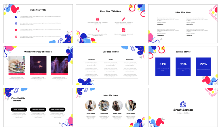 World Art Day Free Google Slides Theme and PowerPoint Template