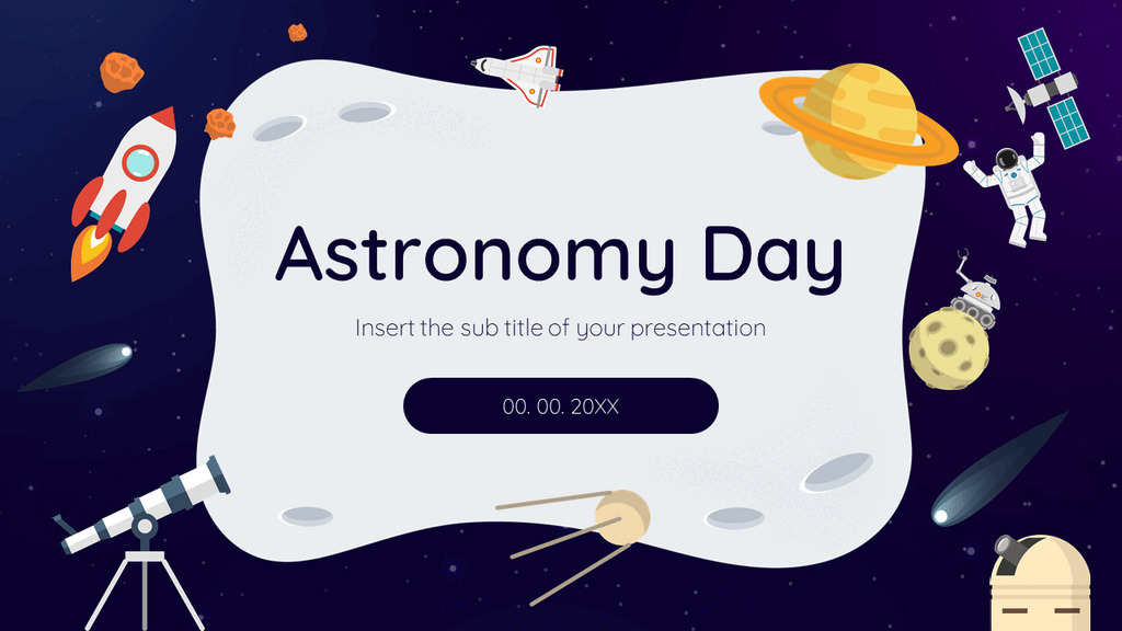 Space - Free Powerpoint templates and Google Slides themes