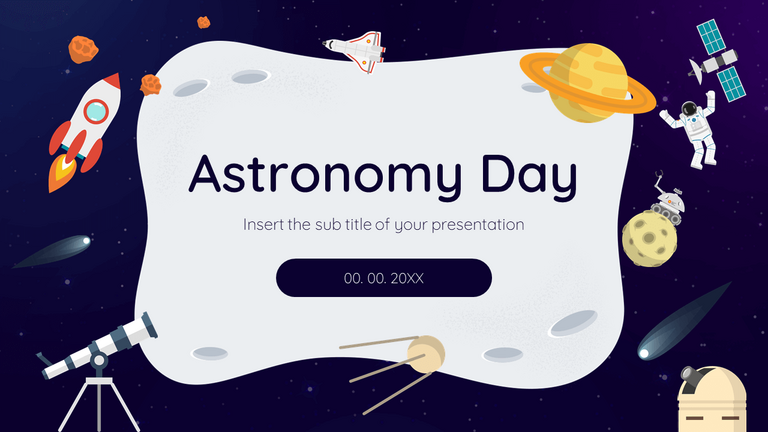 Astronomy Day - Free Powerpoint templates and Google Slides themes