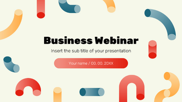 Business Webinar Free Google Slides Theme and PowerPoint Template