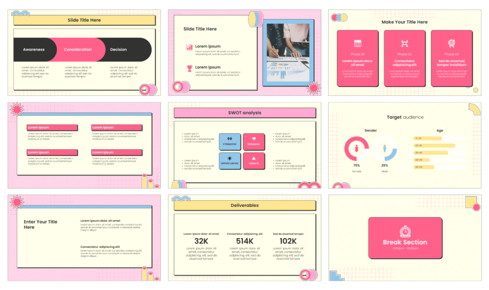 Creative Community Workshop Free Google Slides PowerPoint Template