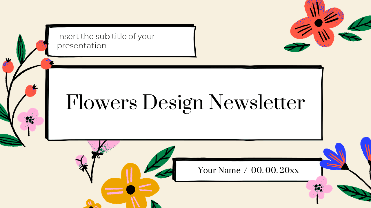 DIY Edit Flowers Logo Template, Editable Bright Floral Business