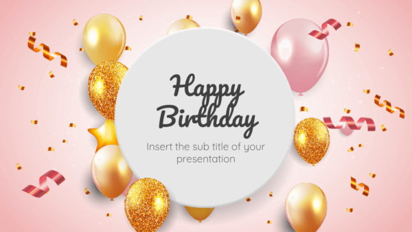 Happy Birthday Free Google Slides Theme and PowerPoint Template