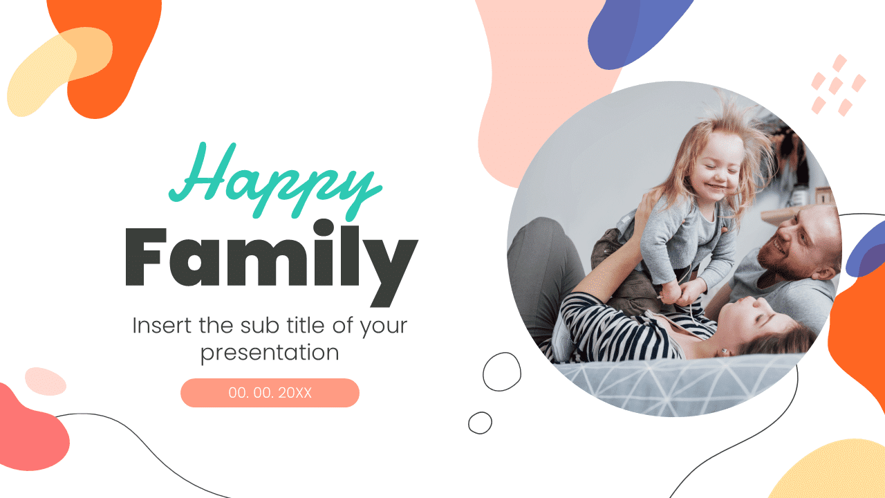 Family Theme Powerpoint Template Free