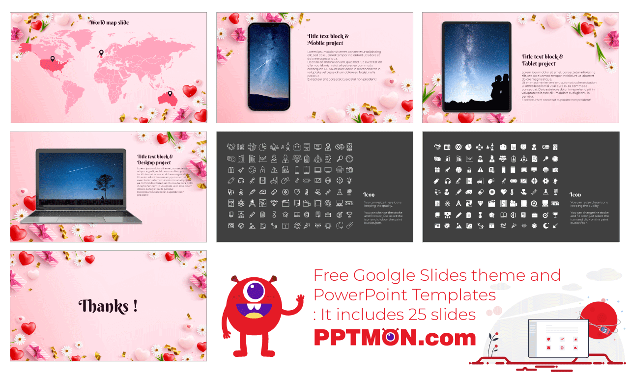 Happy Mother's Day Presentation Background Design Free Google Slides Theme PowerPoint Template