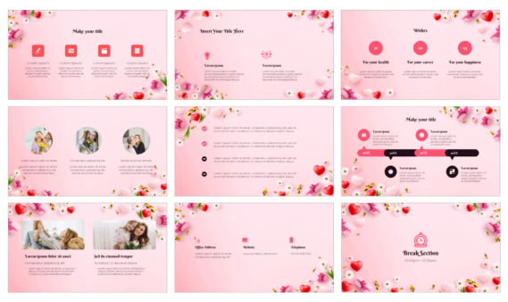 Happy Mother's Day Free Presentation Template