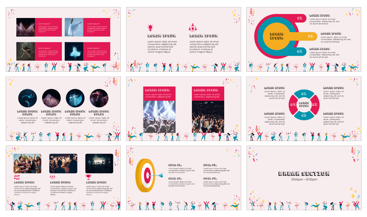 International Dance Day Google Slides Theme PowerPoint Template Free Download