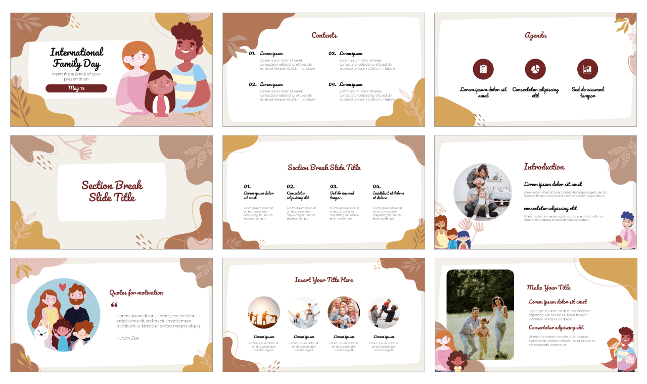 family powerpoint templates