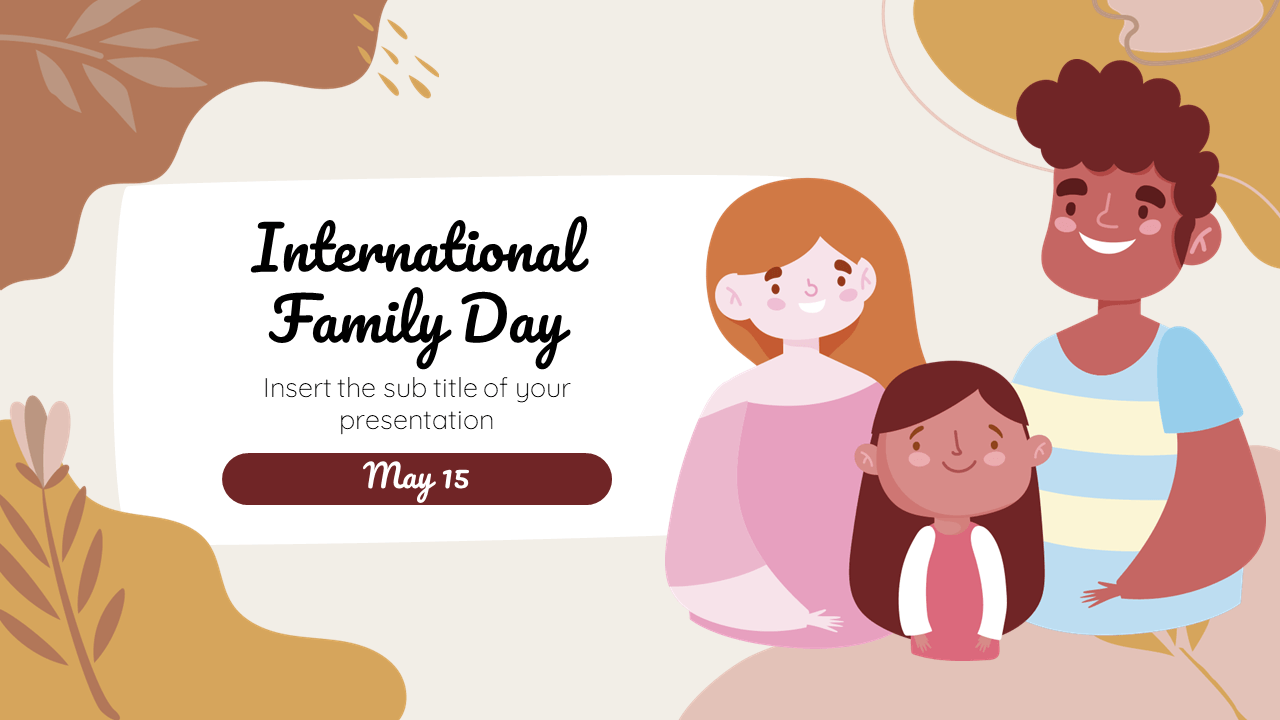 International Family Day Free Google Slides Theme PowerPoint Template