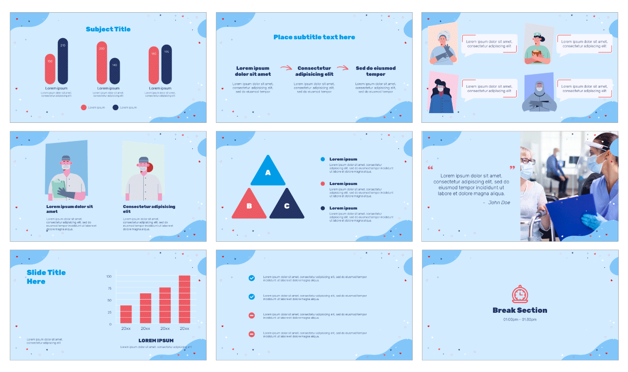 International Nurses Day Presentation Template Google Slides PowerPoint Free Download