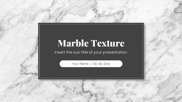 Marble Texture Free Google Slides Theme and PowerPoint Template